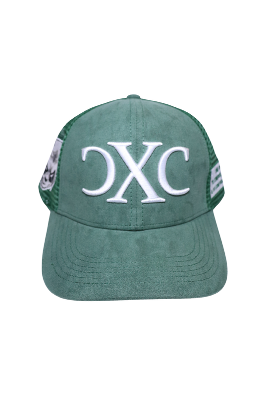 Green Suede CXC Trucker Hat