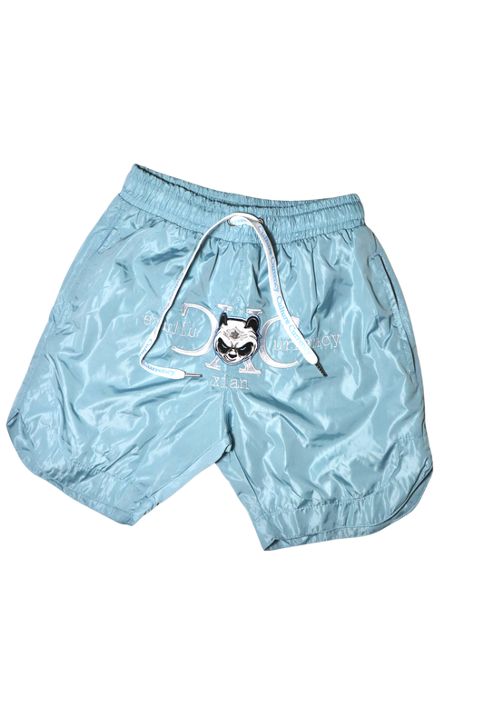 Blue CXC Windbreaker Shorts